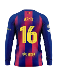 FERMÍN | UCL Men's home jersey 25/26 FC Barcelona Long-sleeve Long-sleeve