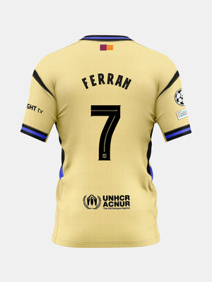 FERRAN | UCL Junior away jersey 25/26 FC Barcelona x Kobe Bryant
