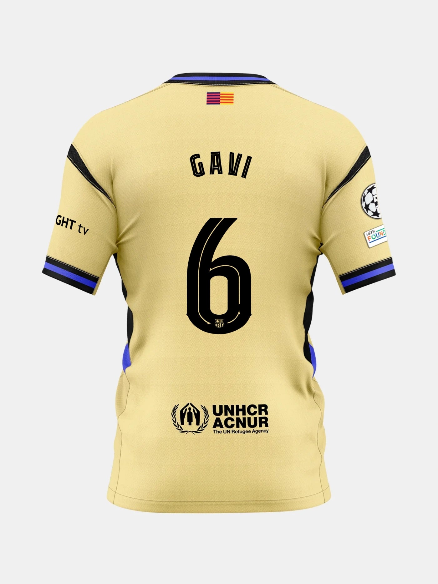 GAVI | UCL Junior away jersey 25/26 FC Barcelona x Kobe Bryant