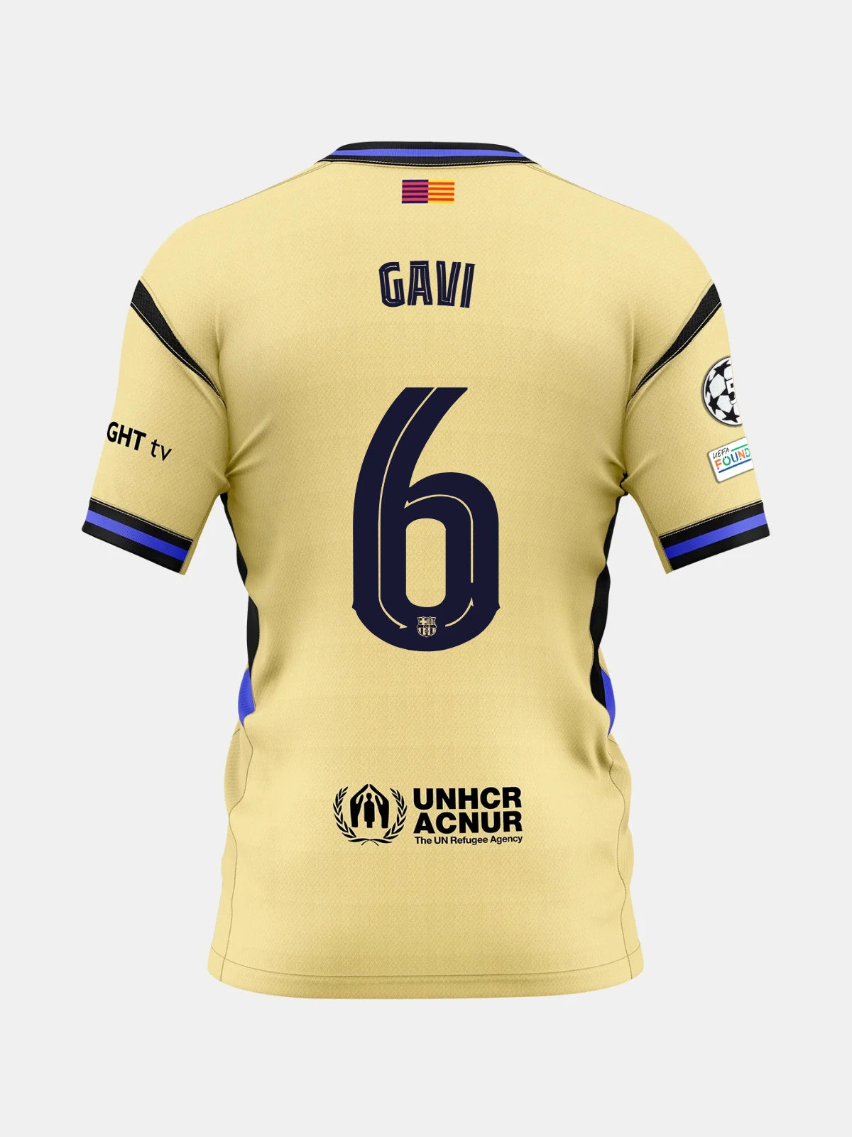 GAVI | UCL Women's away jersey 25/26 FC Barcelona x Kobe Bryant