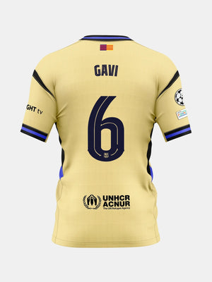 GAVI | UCL Maillot femme extérieur 25/26 FC Barcelona x Kobe Bryant