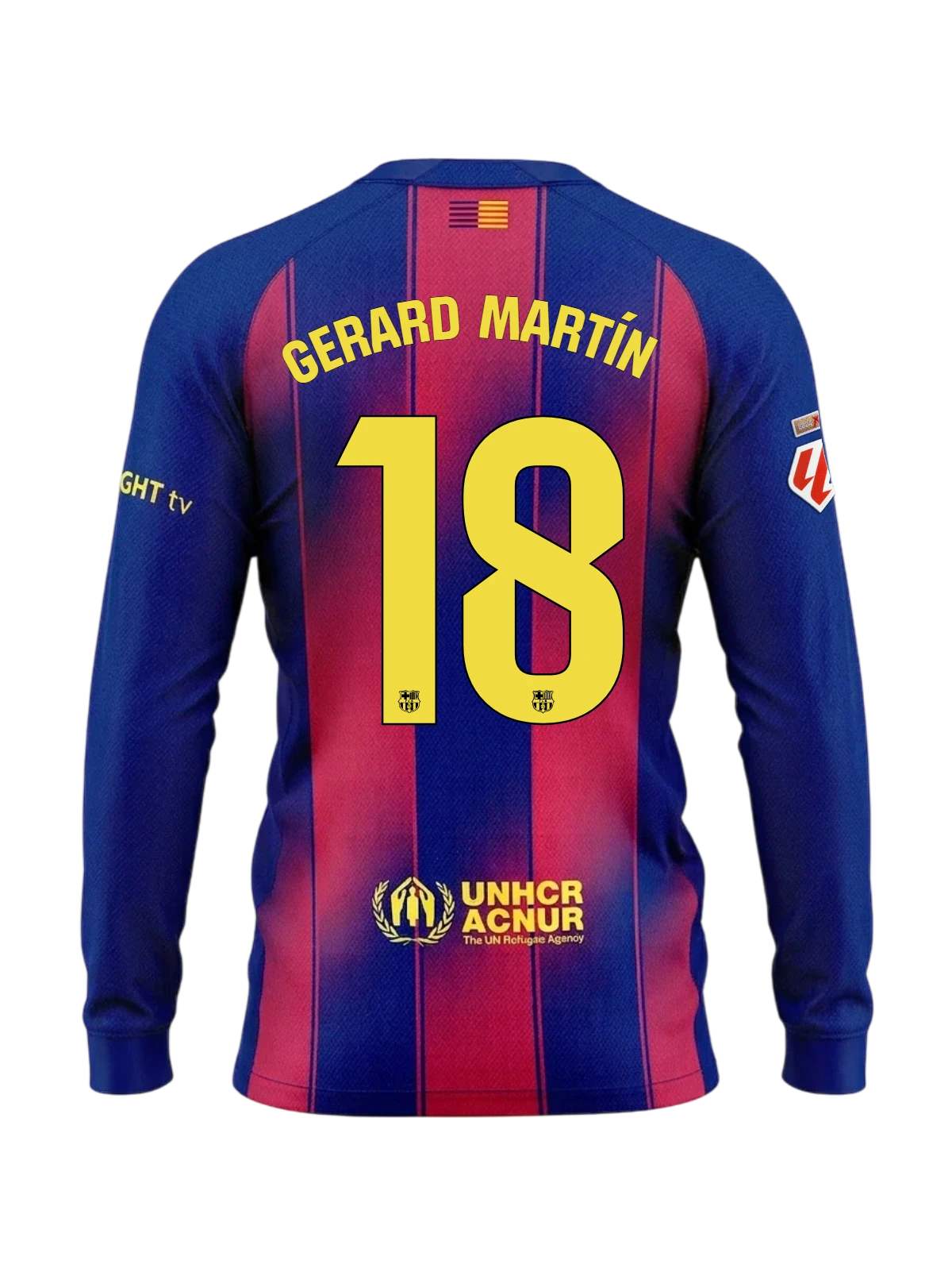 GERARD MARTIN | La Liga Camiseta primera equipación  25/26 FC Barcelona Manga larga