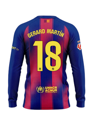 GERARD MARTIN | La Liga Maillot Domicile 25/26 FC Barcelona Màniga llarga