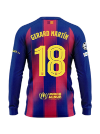 GERARD MARTIN | UCL Men's home jersey 25/26 FC Barcelona Long-sleeve