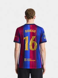 RODRIGO | UCL メンズ ホームユニフォーム 26/27 FC Barcelona