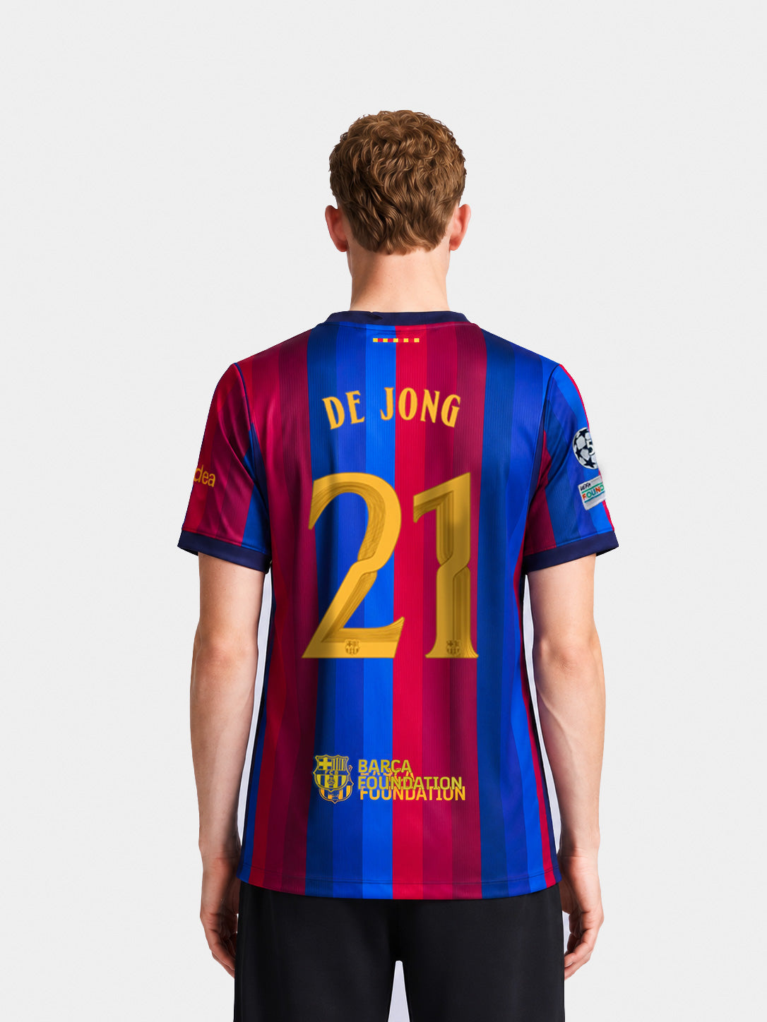 DE JONG | UCL Men's home jersey 26/27 FC Barcelona