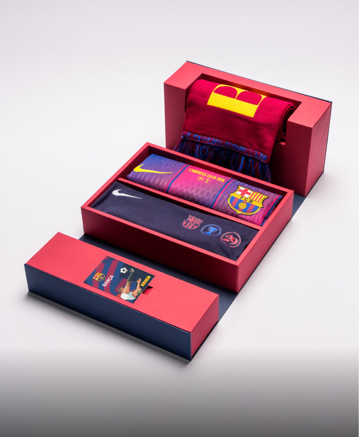 ツバサ　バルサ 08/09 CL優勝記念 限定ユニフォームBOX Official Barça Store – Barça Official Store