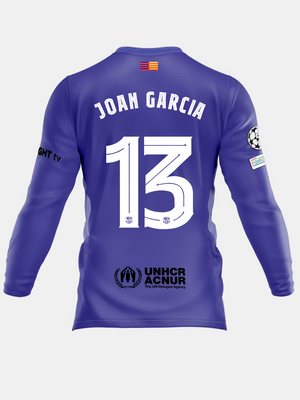 JOAN GARCIA | UCL Maillot gardien Junior extérieur 25/26 FC Barcelona x Kobe Bryant
