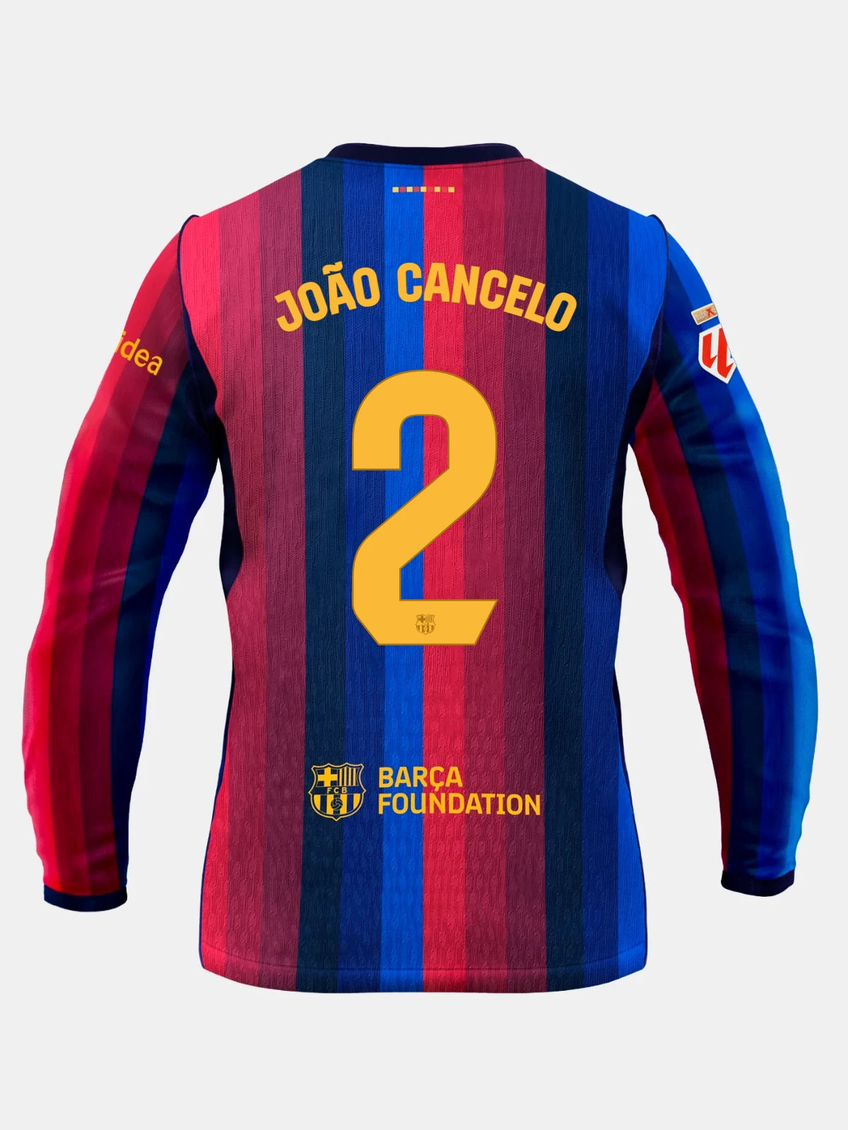 JOÃO CANCELO | La Liga Maillot homme domicile 26/27 FC Barcelona - Manches longues