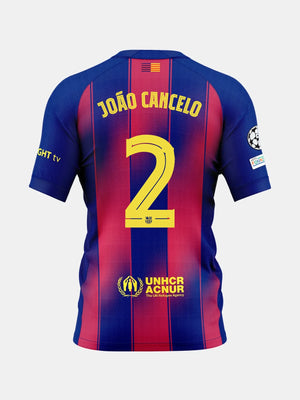 JOÃO CANCELO | UCL Men's home jersey 25/26 FC Barcelona - Player's Edition
