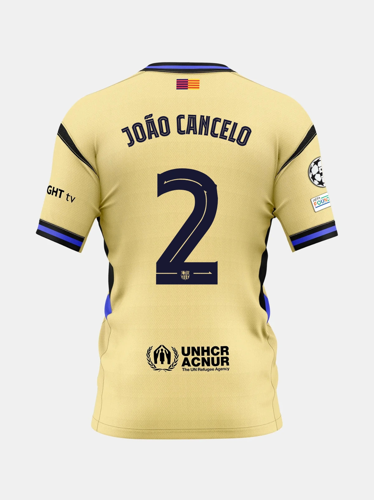 JOÃO CANCELO | UCL Women's away jersey 25/26 FC Barcelona x Kobe Bryant