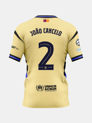 JOÃO CANCELO | UCL Junior away jersey 25/26 FC Barcelona x Kobe Bryant