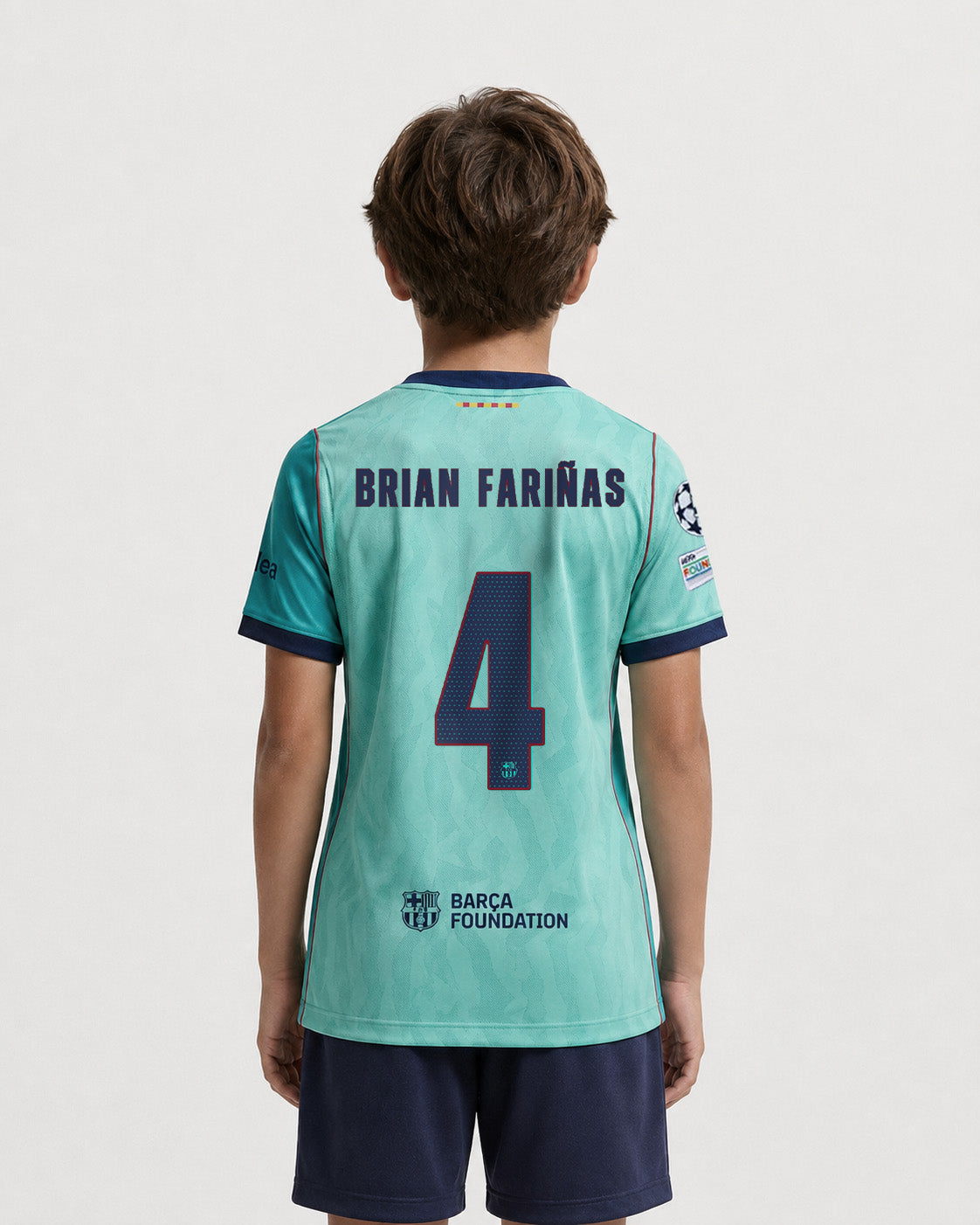 BRIAN FARIÑAS | UCL Camiseta junior tercera equipación 26/27 FC Barcelona