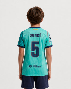 CUBARSÍ | UCL Junior third jersey 26/27 FC Barcelona