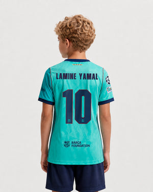 LAMINE YAMAL | UCL Junior third jersey 26/27 FC Barcelona