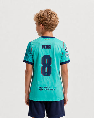 PEDRI | UCL Camiseta junior tercera equipación 26/27 FC Barcelona