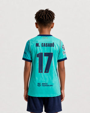 M. CASADÓ | UCL Junior third jersey 26/27 FC Barcelona