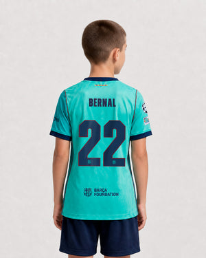 MARC BERNAL | UCL Camiseta junior tercera equipación 26/27 FC Barcelona