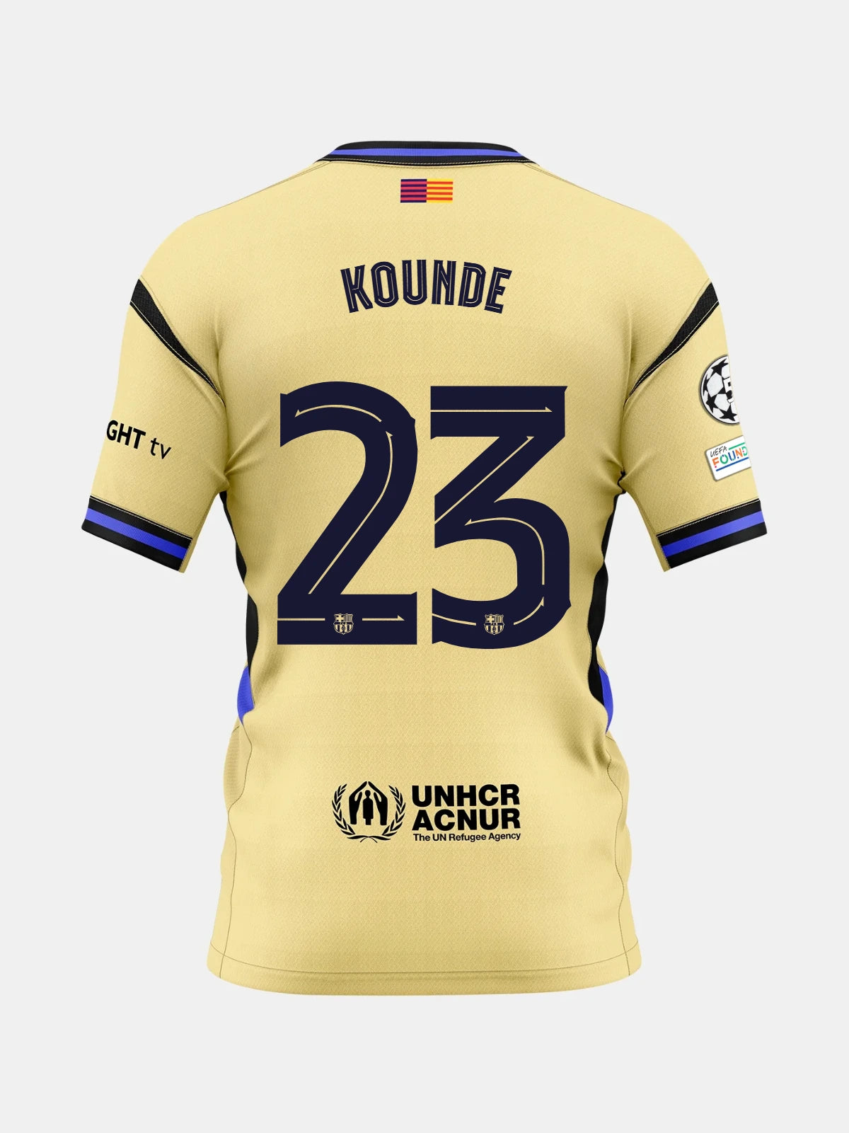 KOUNDE | UCL Women's away jersey 25/26 FC Barcelona x Kobe Bryant