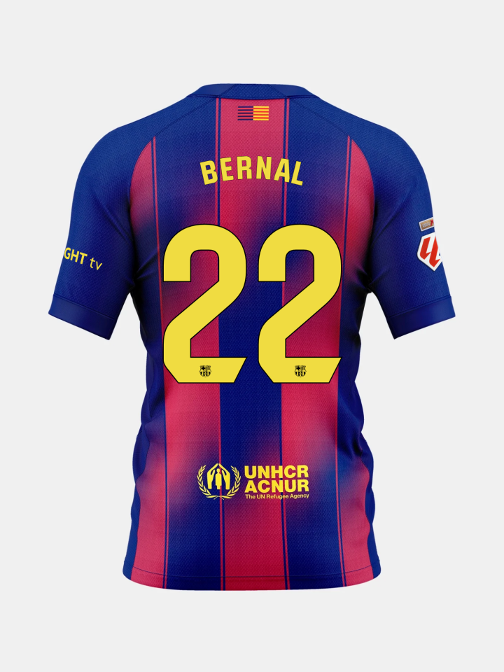 MARC BERNAL | La Liga Heimtrikot Junior 25/26 FC Barcelona