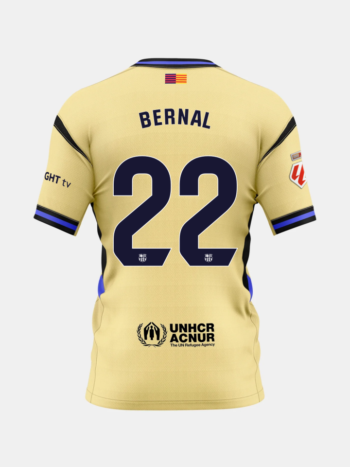 MARC BERNAL | La Liga Trikot Auswärts Junior 25/26 FC Barcelona x Kobe Bryant