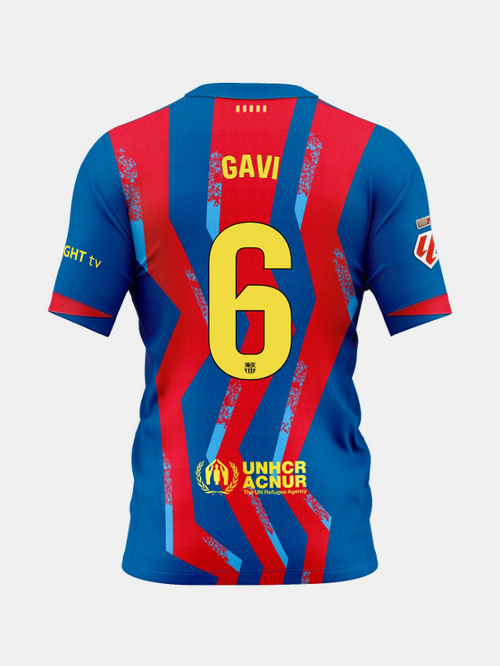 FC Barcelona Gavi選手 シャツ Lサイズ laliga-gavi-6.png?v=1764160202