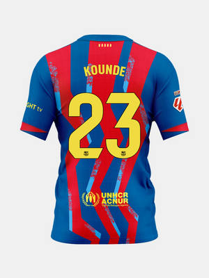 KOUNDE | La Liga Samarreta quart equipament 25/26 FC Barcelona - Nen/a