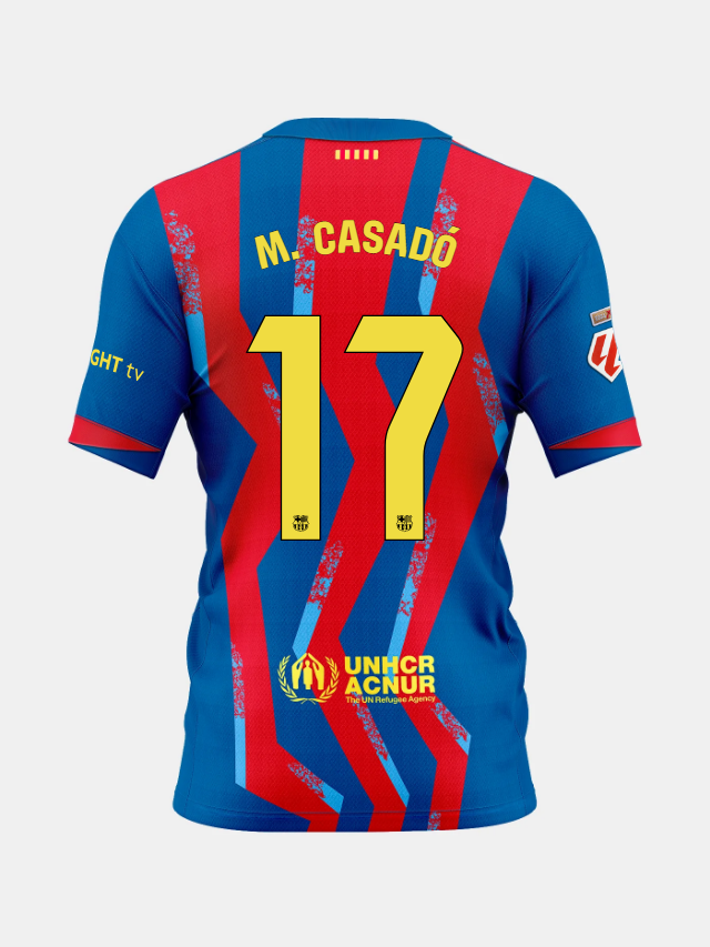 M. CASADÓ | La Liga Viertes Trikot 25/26 FC Barcelona - Junior