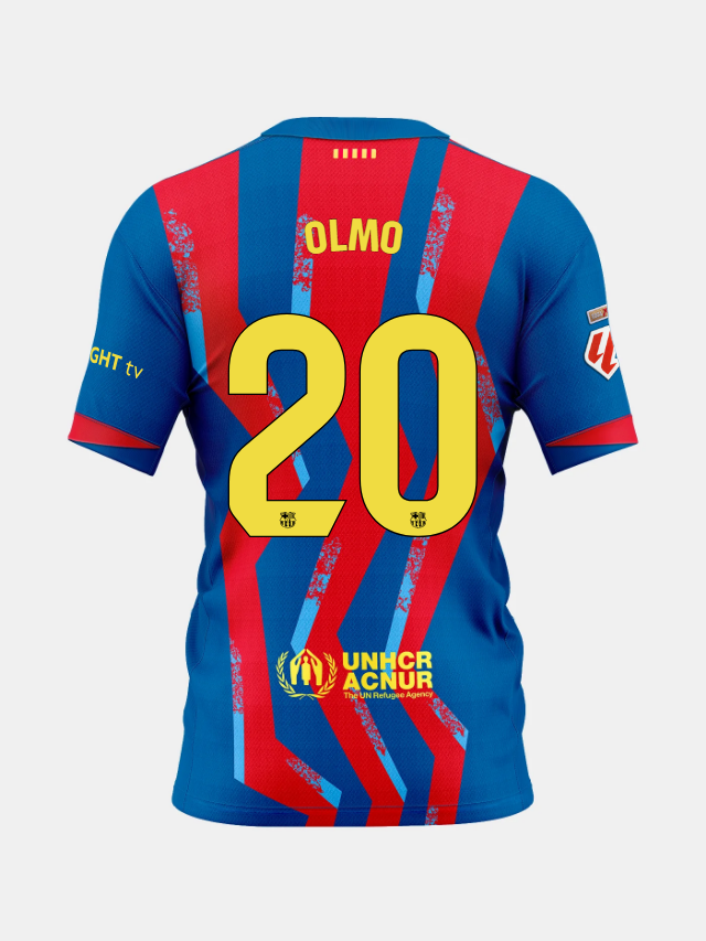 DANI OLMO | La Liga Samarreta quart equipament 25/26 FC Barcelona - Nen/a