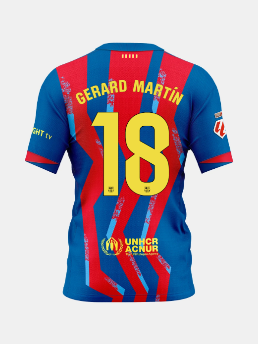 GERARD MARTIN | La Liga Junior fourth jersey 25/26 FC Barcelona