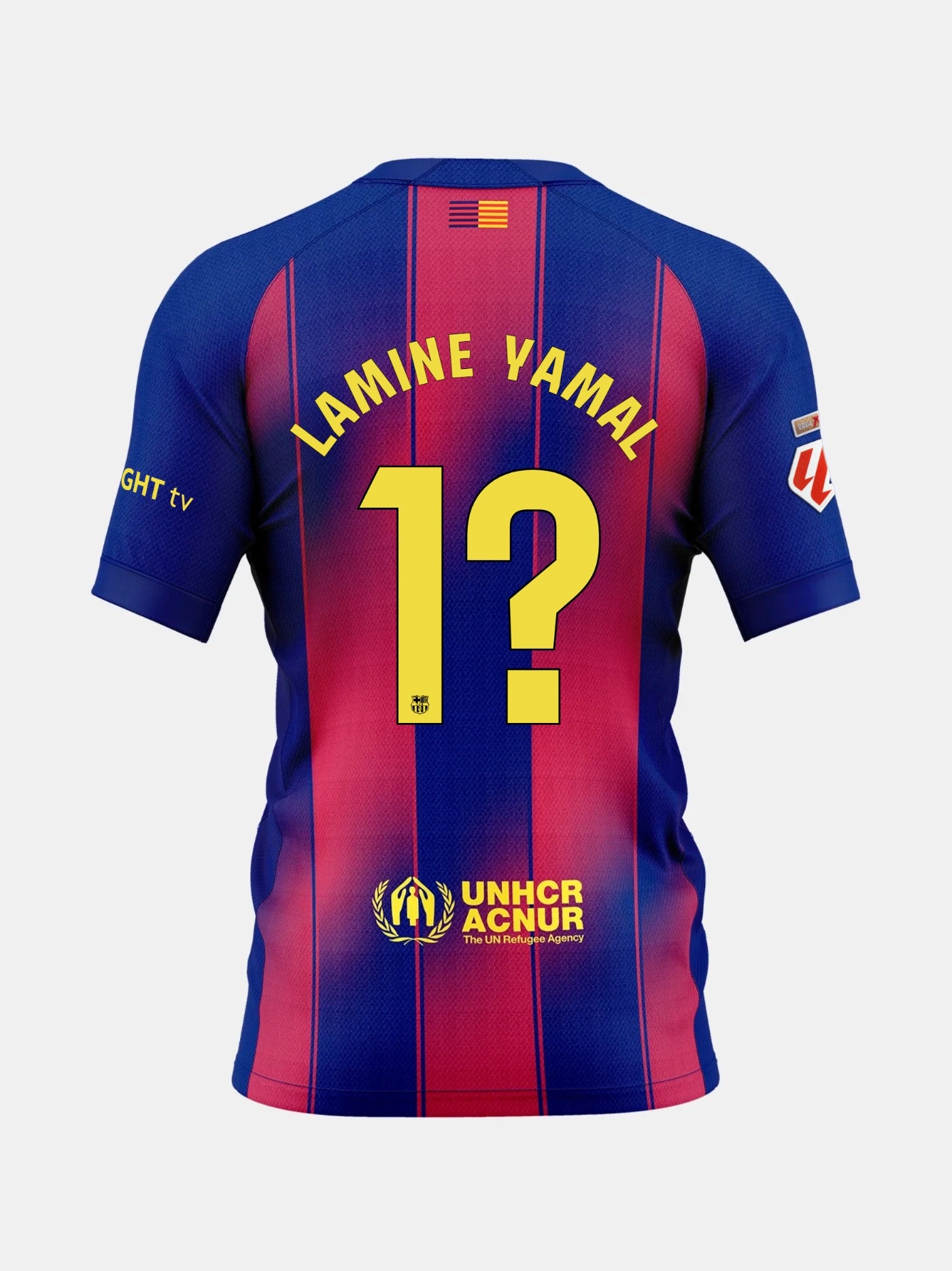 LAMINE YAMAL | La Liga Men's home jersey 25/26 FC Barcelona