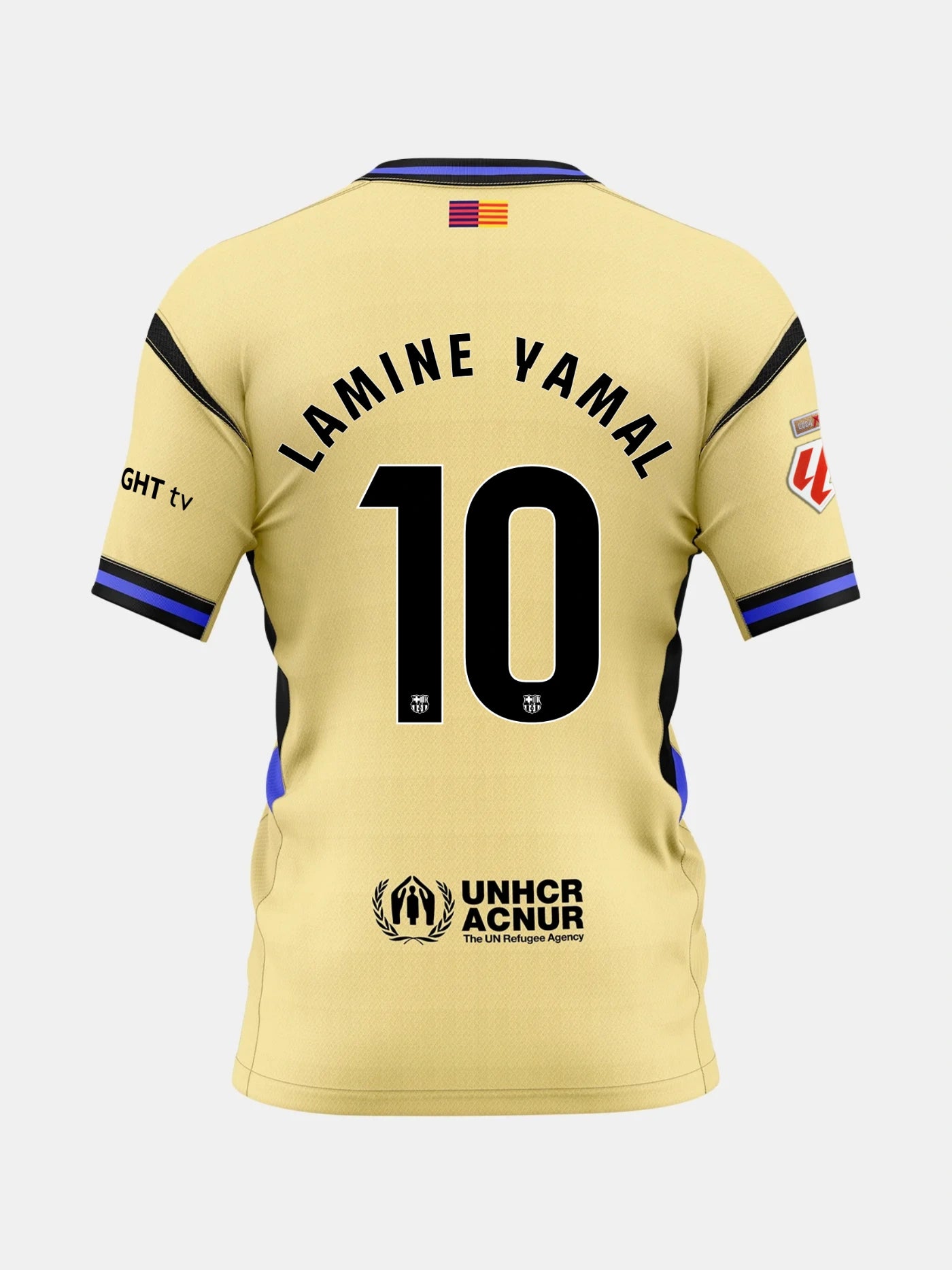 LAMINE YAMAL | La Liga Junior away jersey 25/26 FC Barcelona x Kobe Bryant