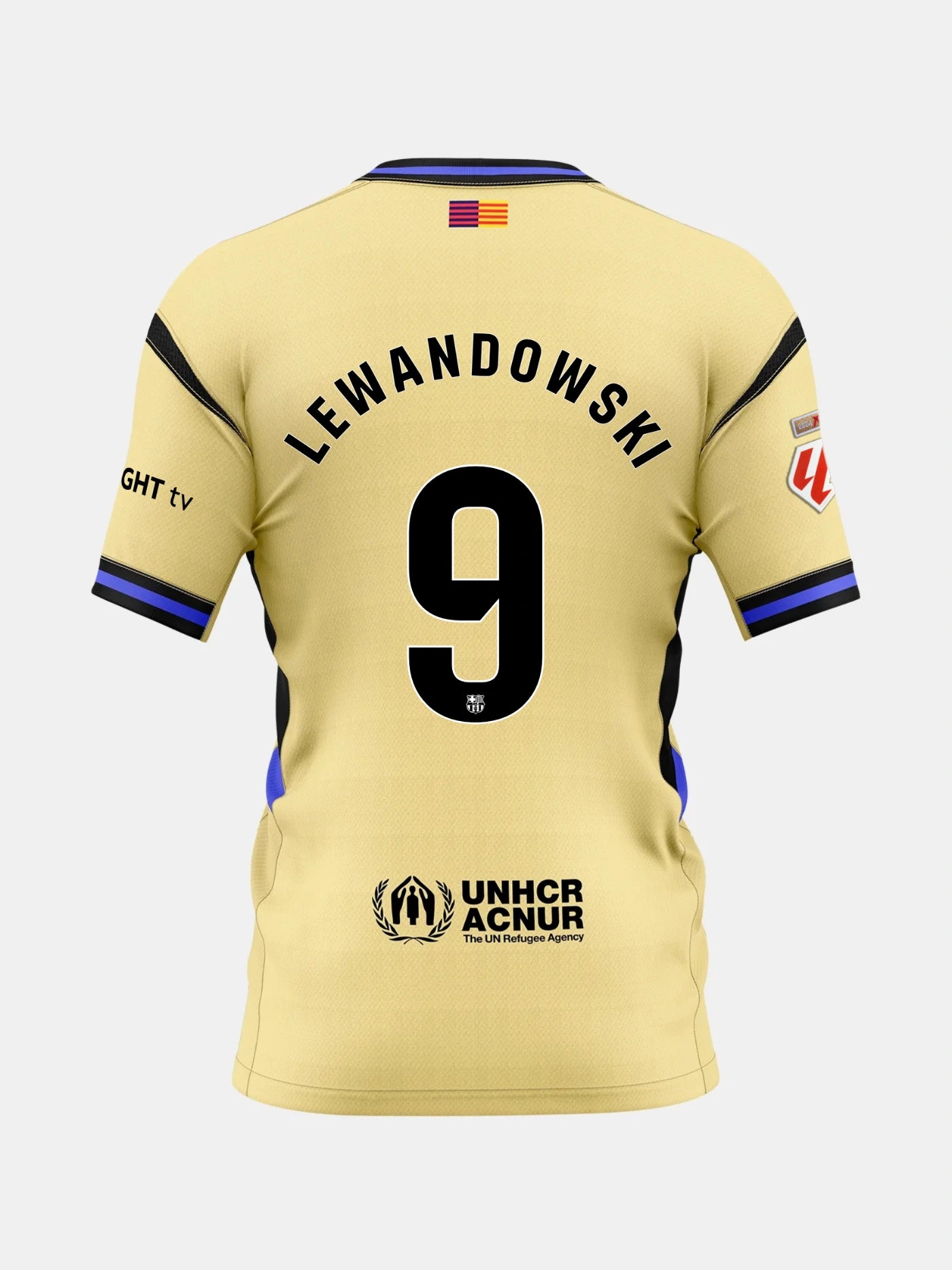 LEWANDOWSKI |La Liga Camiseta niño/a segunda equipación 25/26 FC Barcelona x Kobe Bryant - Edición Jugador