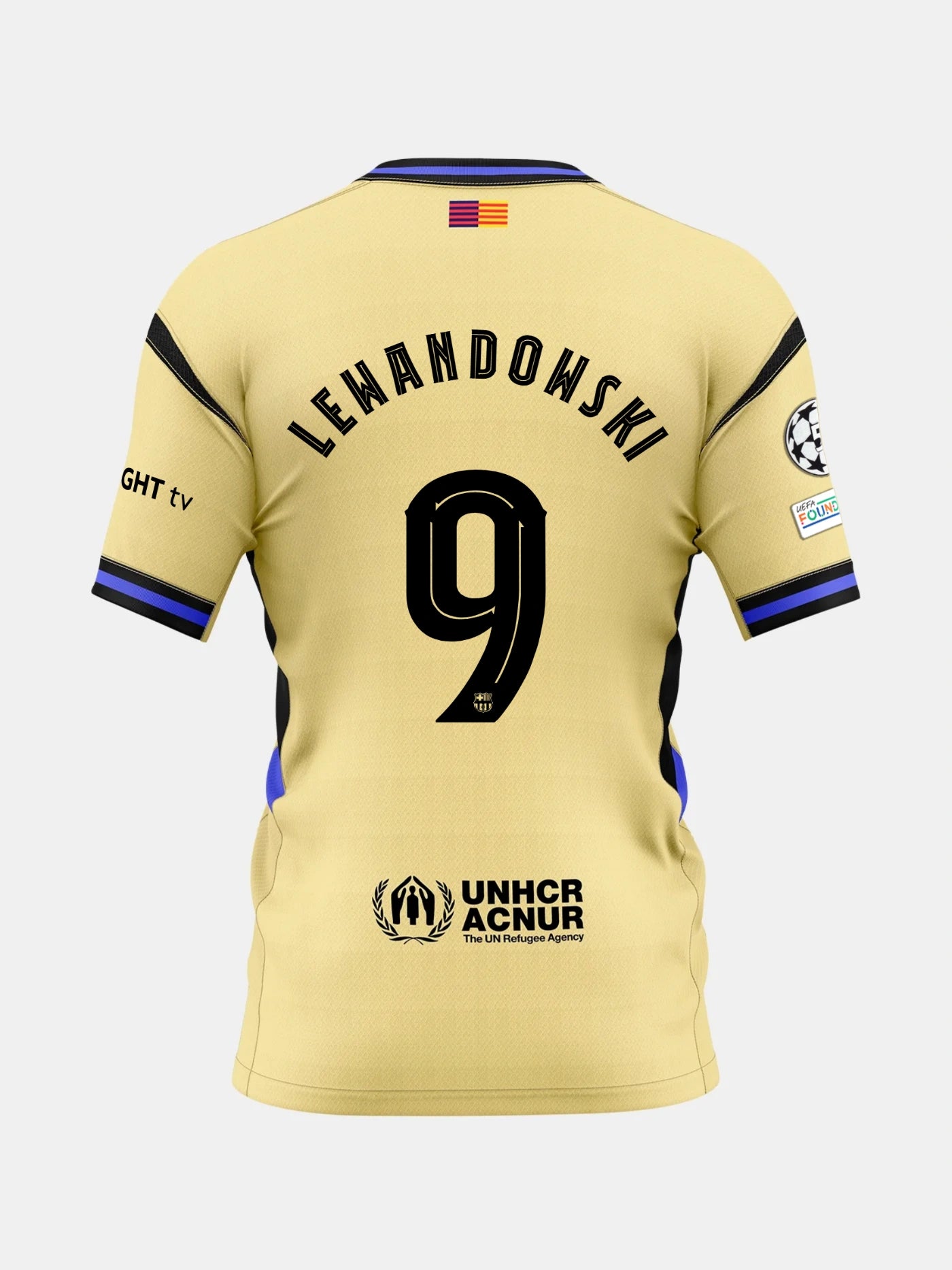 LEWANDOWSKI |UCL Men's away jersey 25/26 FC Barcelona x Kobe Bryant