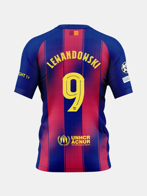 LEWANDOWSKI | UCL Camiseta mujer primera equipación 25/26 FC Barcelona
