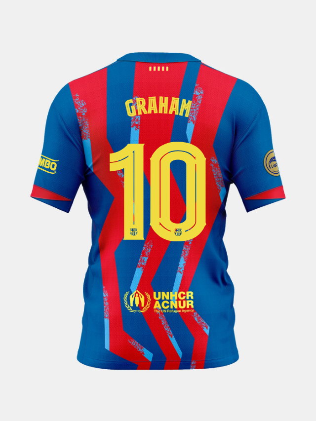 GRAHAM | LIGAF Viertes Trikot Dammen 25/26 FC Barcelona