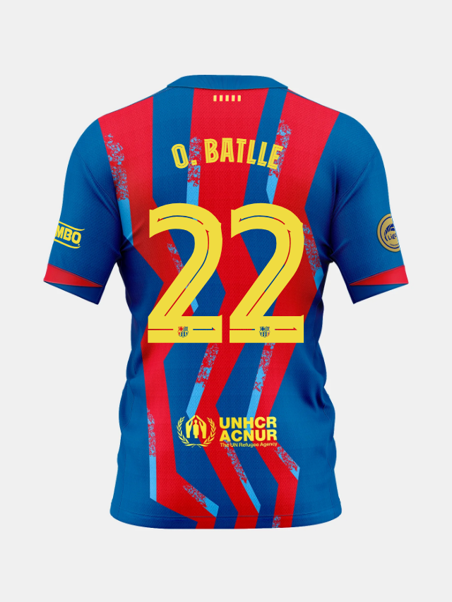 O. BATLLE | LIGAF Viertes Trikot Dammen 25/26 FC Barcelona