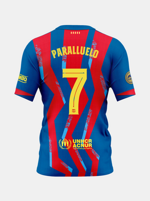 PARALLUELO | LIGAF Camiseta cuarta equipación 25/26 FC Barcelona - Mujer
