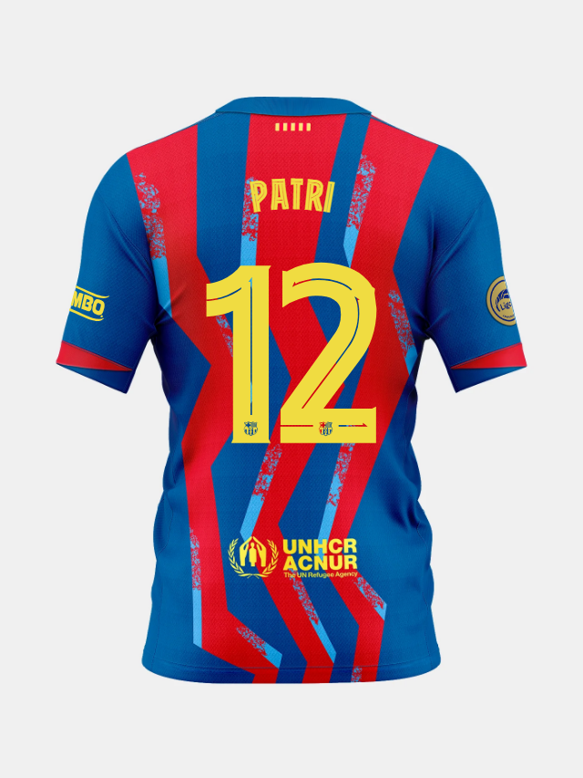 PATRI | LIGAF Camiseta cuarta equipación 25/26 FC Barcelona - Mujer