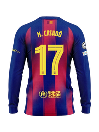 M. CASADÓ | UCL Men's home jersey 25/26 FC Barcelona Long-sleeve Long-sleeve