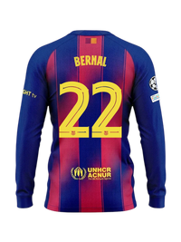 MARC BERNAL | UCL Men's home jersey 25/26 FC Barcelona Long-sleeve
