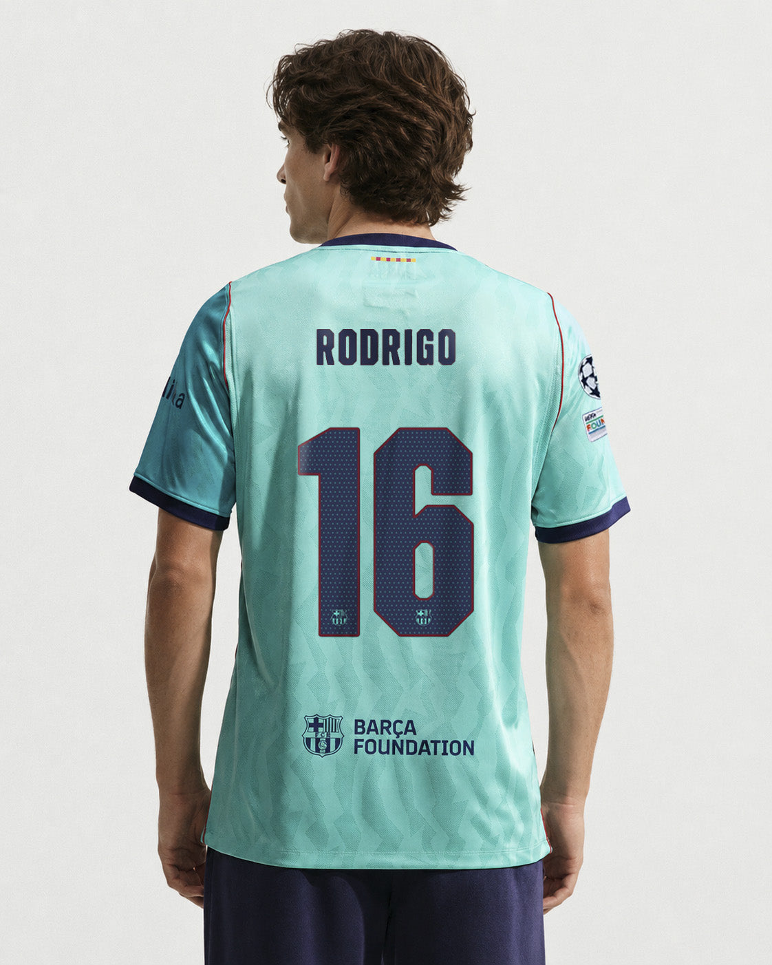 RODRI | UCL Camiseta hombre tercera equipación 26/27 FC Barcelona