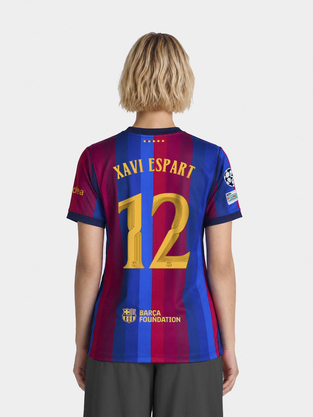 XAVI ESPART | UCL Women's home jersey 26/27 FC Barcelona