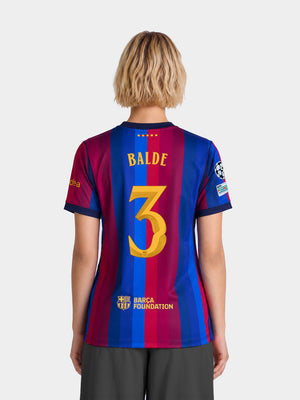 BALDE | UCL Women's home jersey 26/27 FC Barcelona