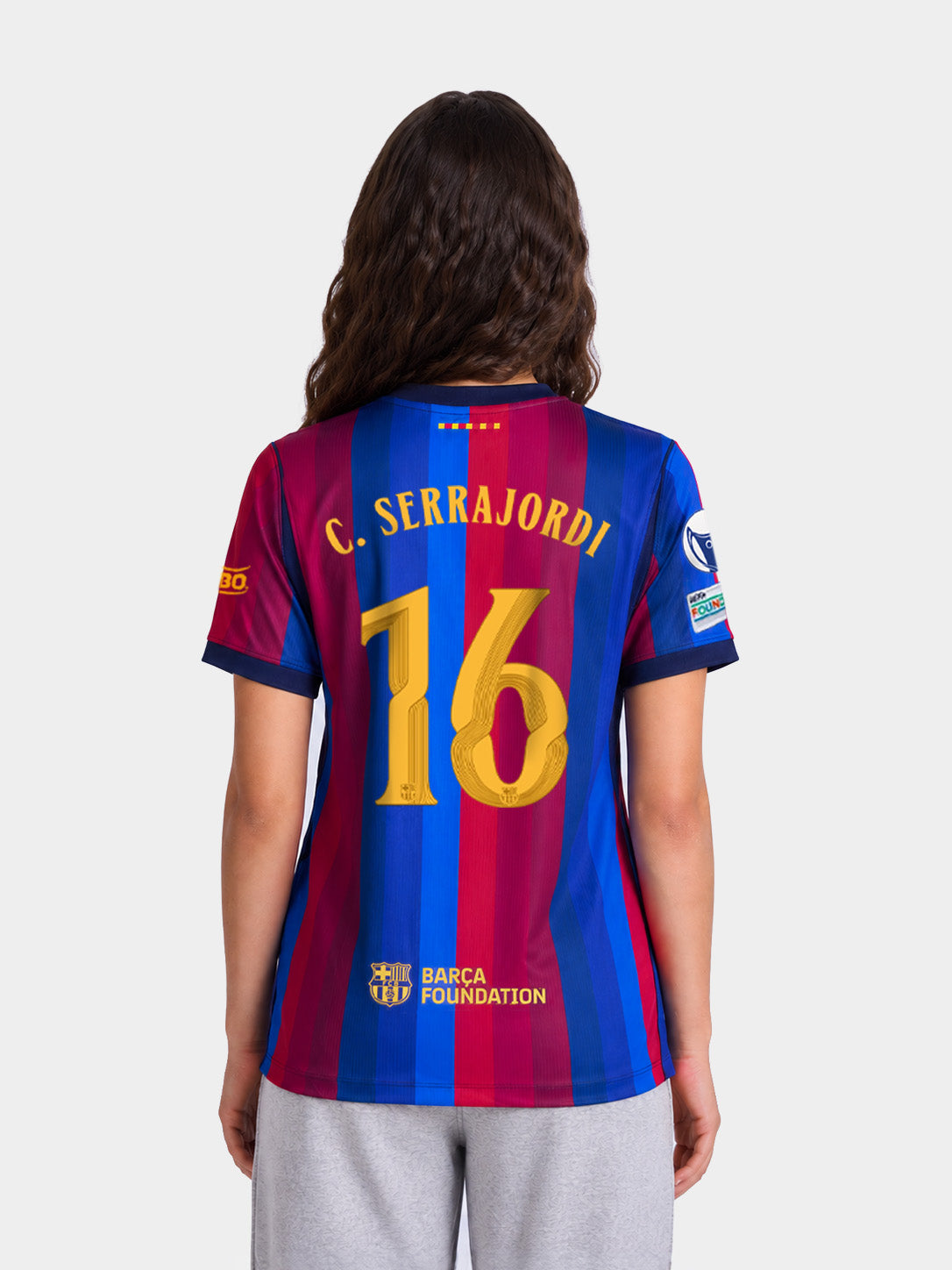 SERRAJORDI | UWCL Women's home jersey 26/27 FC Barcelona
