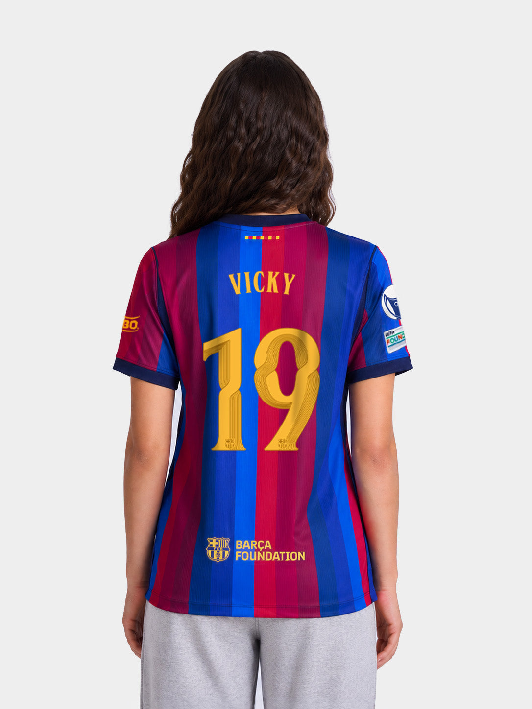 VICKY | UWCL Women's home jersey 26/27 FC Barcelona