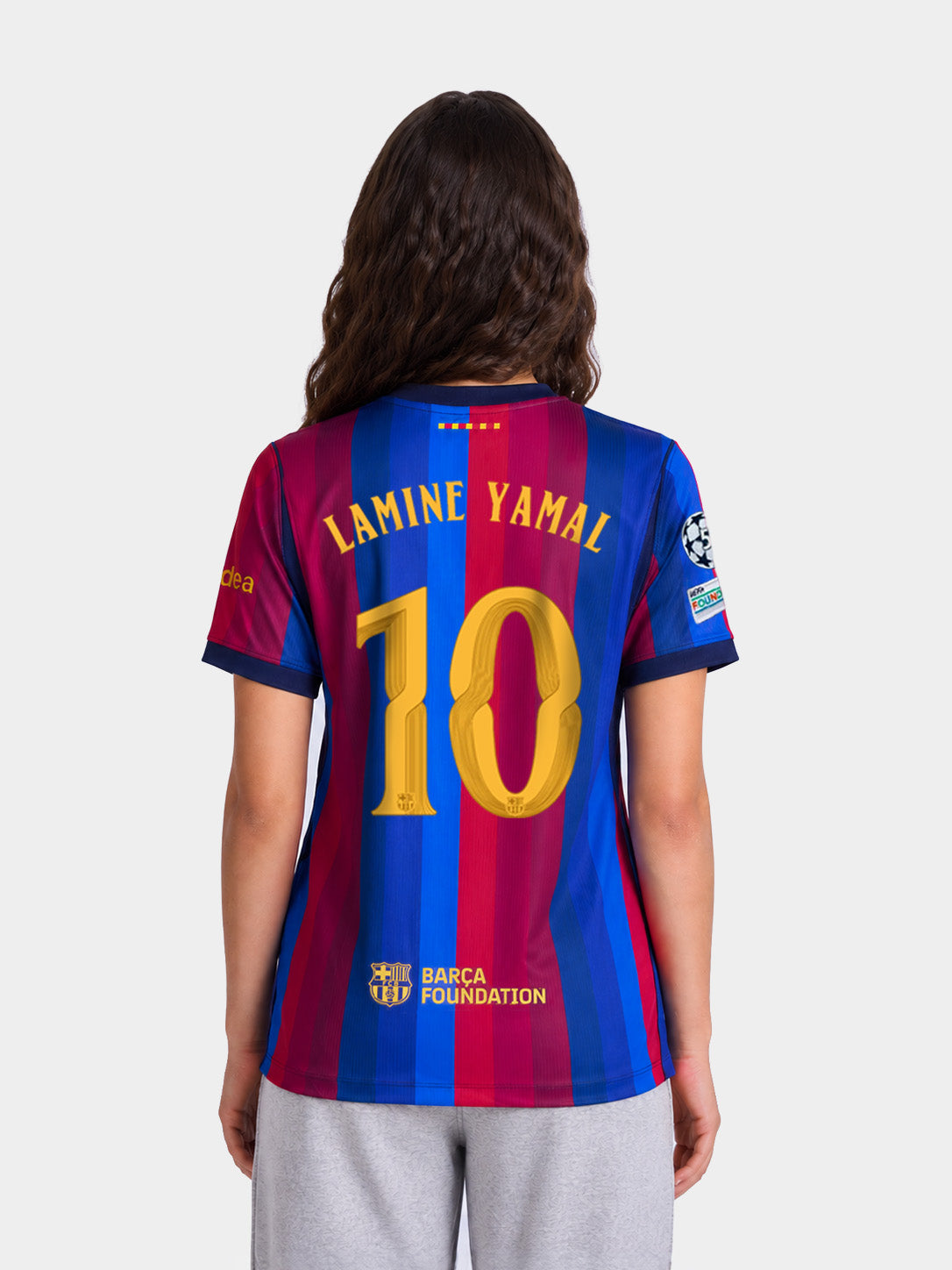 LAMINE YAMAL | UCL Women's home jersey 26/27 FC Barcelona