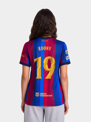 ROONY | UCL Women's home jersey 26/27 FC Barcelona
