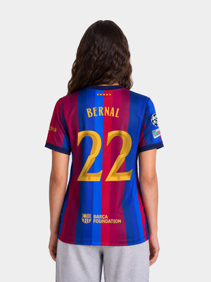 MARC BERNAL | UCL Camiseta mujer primera equipación 26/27 FC Barcelona
