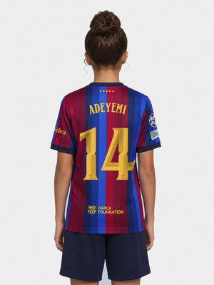 ADEYEMI | UCL Junior's home jersey 26/27 FC Barcelona - Player Edition